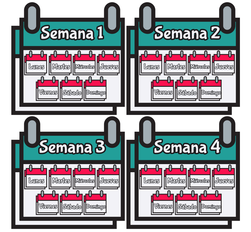 Ejemplo de semanas