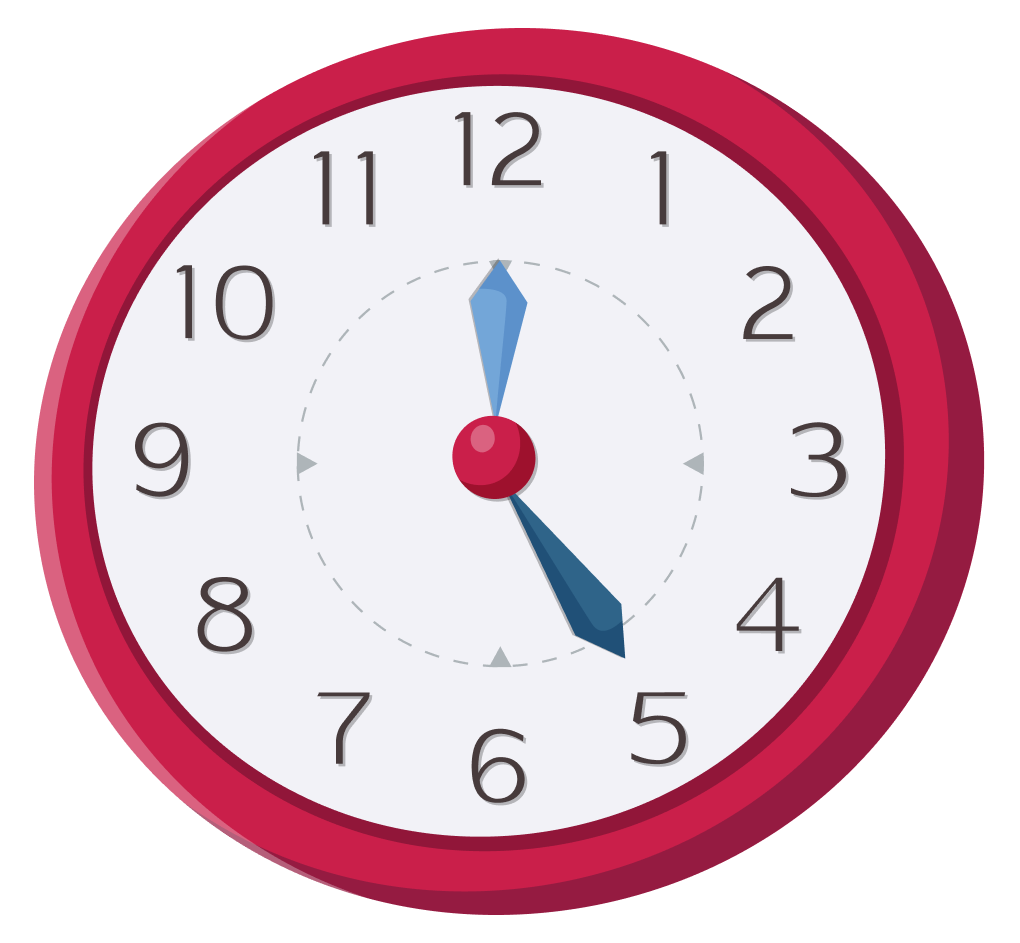 El reloj tradicional ejemplo 7
