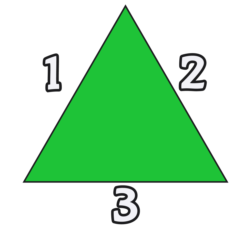 EL triangulo lados
