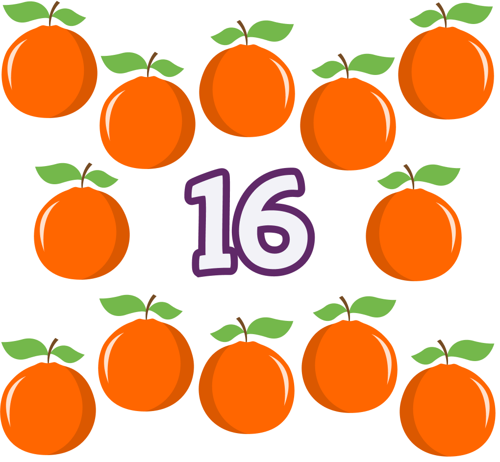 Resta de naranjas resultado