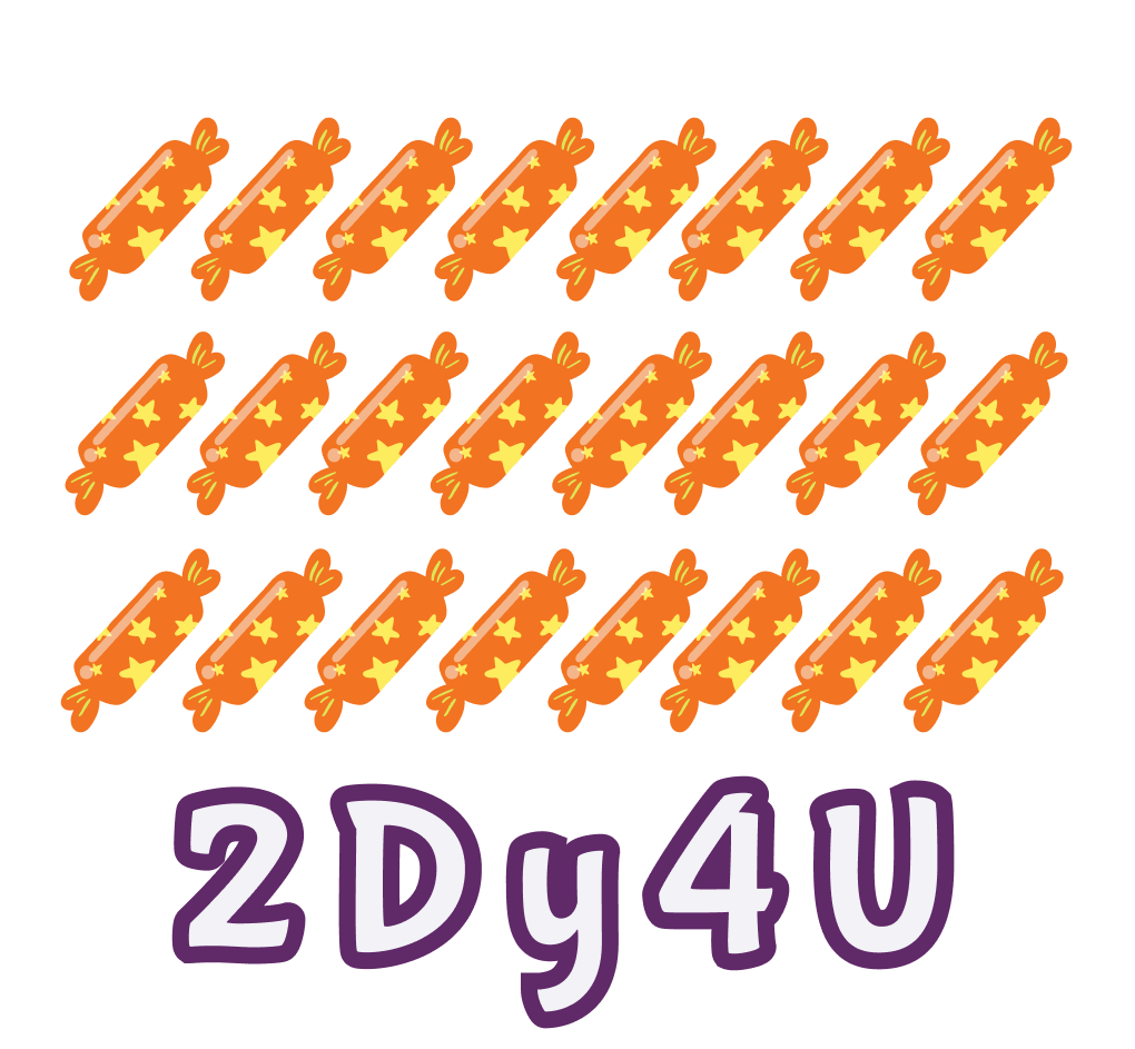 24 dulces